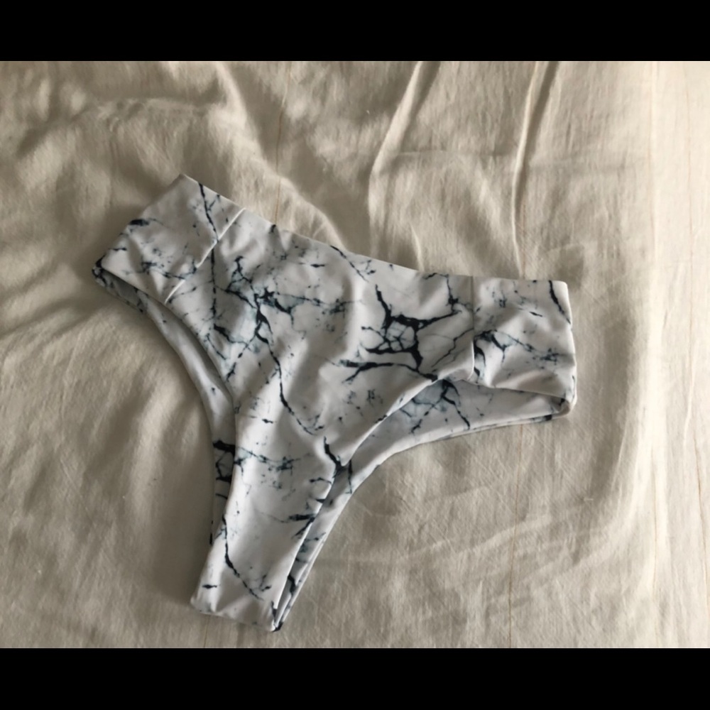 High Waisted Bikini Bottom-cheeky